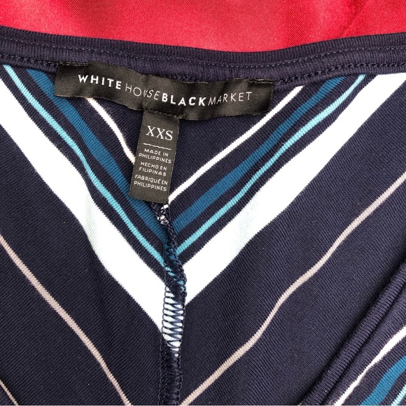 White House Black Market (WHBM) Cold Shoulder Knit Trapeze Dress - Picture 6 of 10